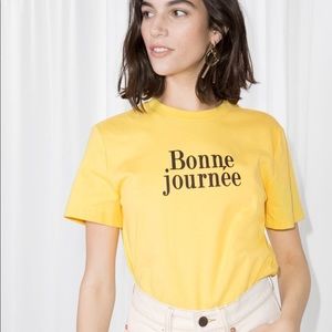 andotherstories bonne journee tee